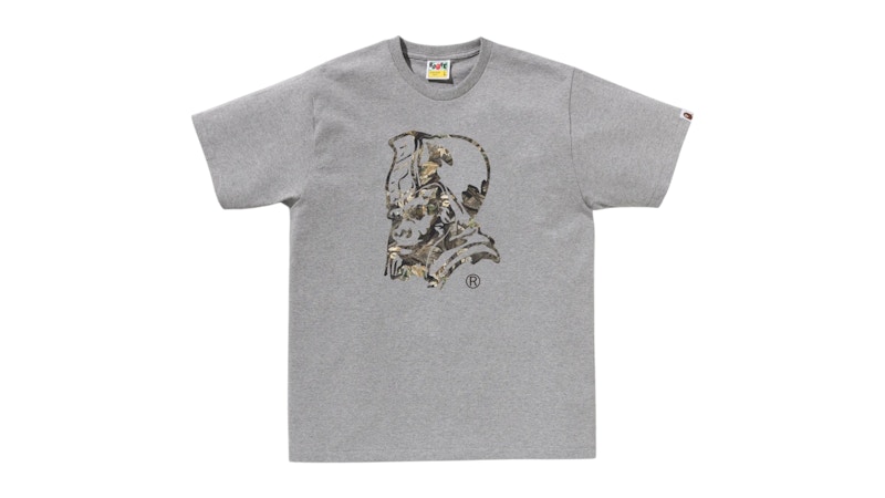 BAPE Tree Edge Camo General Tee Grey