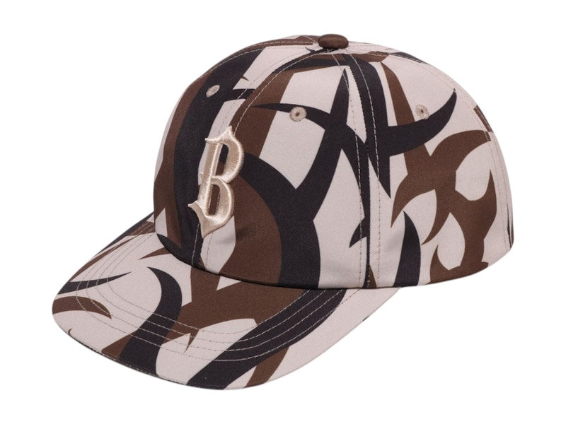 Pre-owned Bape Trial Camo Cap In Beige