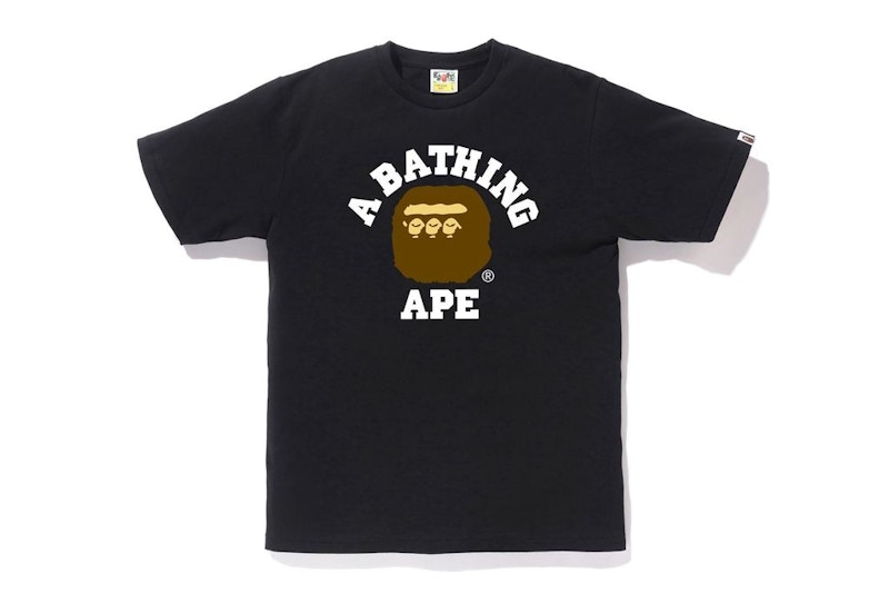 お値下げ⭕️ BAPE Tシャツ 3点セット　130cm BAPE Triple College Tee Black メンズ - JP