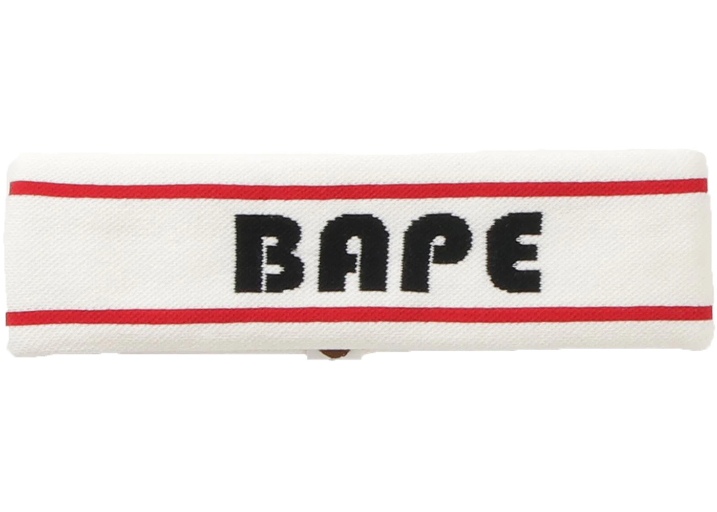 BAPE Two Tone Headband White - FW18 - US