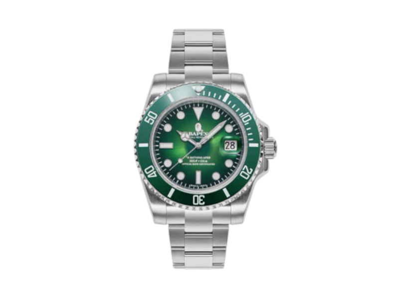 BAPE-Type-1-BAPEX-Watch-Green.