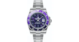 BAPE Type 2 BAPEX Color Camo Watch Purple