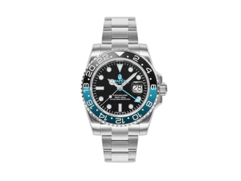 Pre-owned Bape Men's  Type 2 X Watch In Black/green