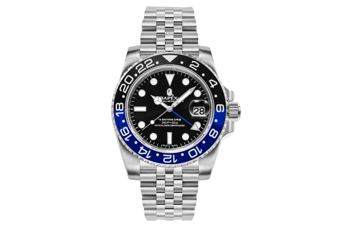 Pre-owned Bape Type 2 X Watch Blue