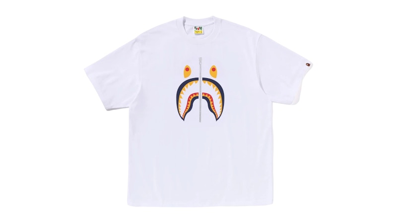 BAPE US Shark T-Shirt Weiß