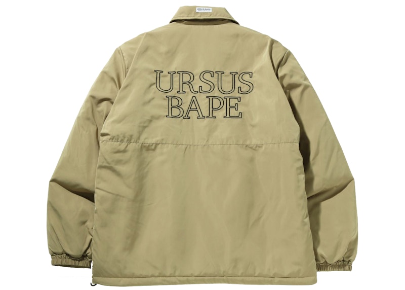 BAPE Ursus Puffer Blouson Beige Men's - SS22 - US