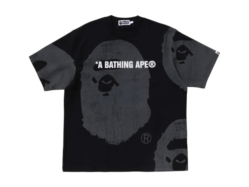 NEW【A BATHING APE】PIGMENT PRINT APE HEAD RELAXED FIT TEE A BATHING APE® Pigment Print Ape Head Relaxed Fit Tee | Bape