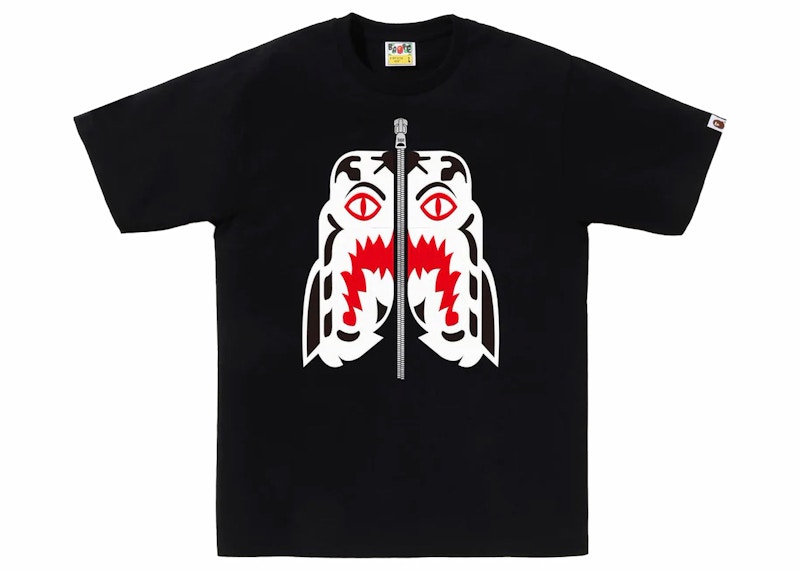 Bape tiger shark hotsell tee