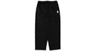 BAPE Wide Fit Chino Black