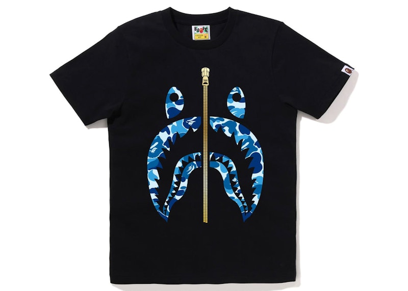 Bape abc camo store shark tee