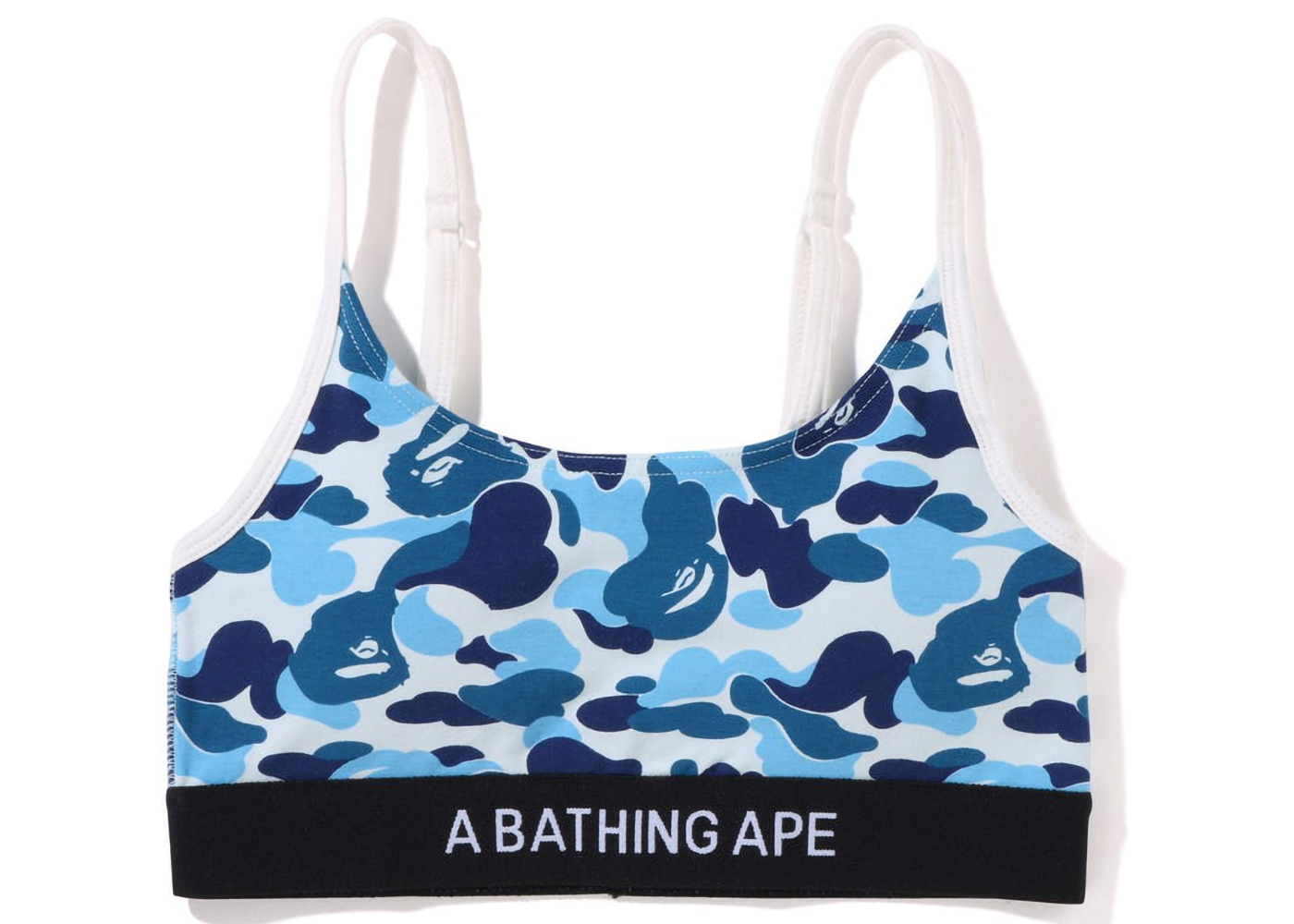A BATHING APE Ladies' A BATHING APE SPORT BRA BIKER SHORTS SET 3colors New