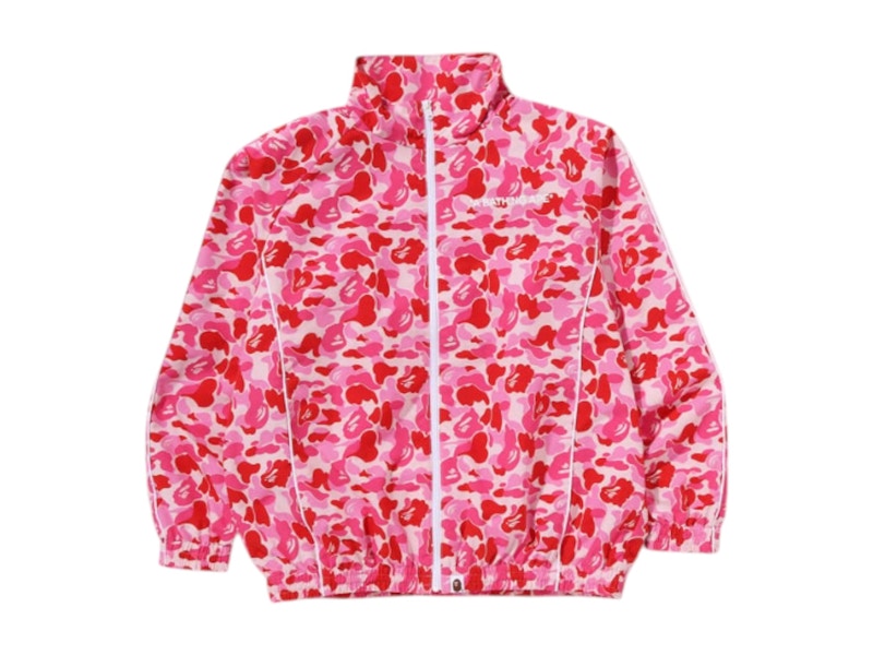 ABC CAMO TRACK JACKET PINK