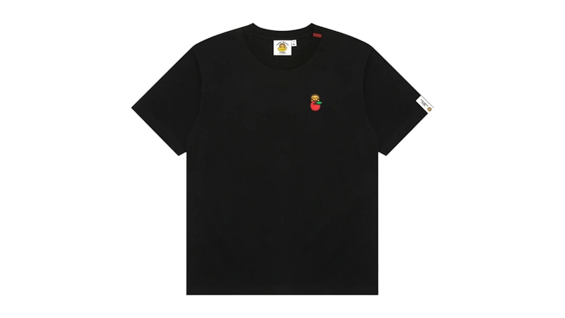 BAPE Women's Baby Milo Apple Tee Black - SS25 - JP