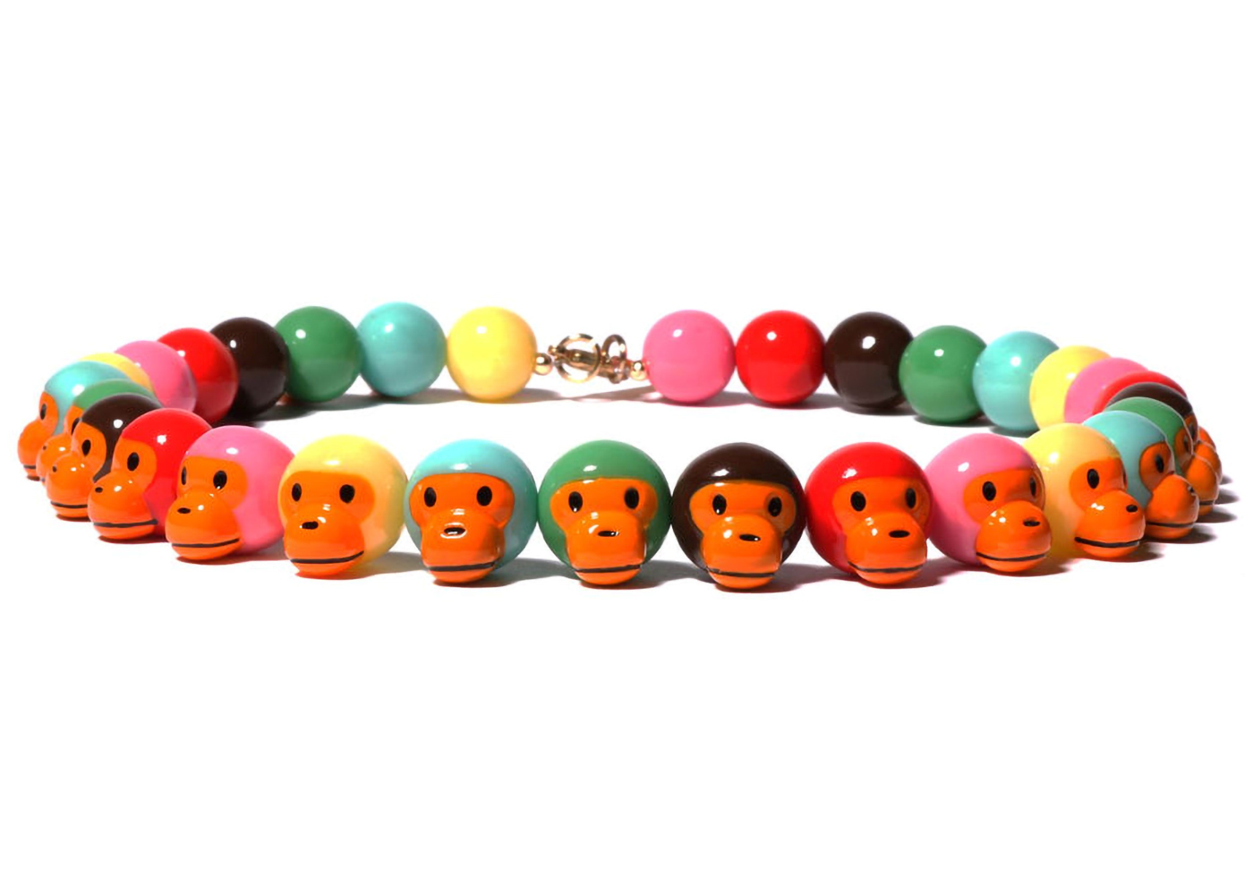 BAPE Women's Baby Milo Necklace Multi