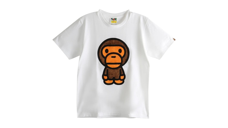 BAPE Women's Boa Big Baby Milo Tee Wht