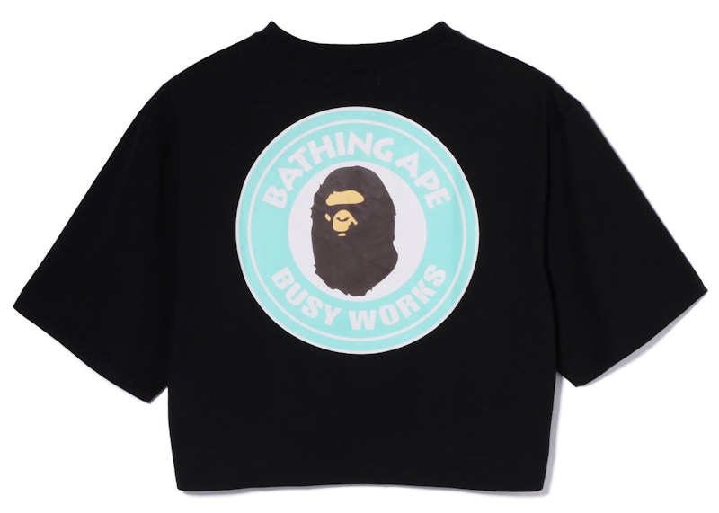 最大80％オフ BAPE Womens US - SS22 - Black Tee Cropped Works Busy トップス