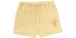 BAPE Women's College Sweat Shorts Yellow