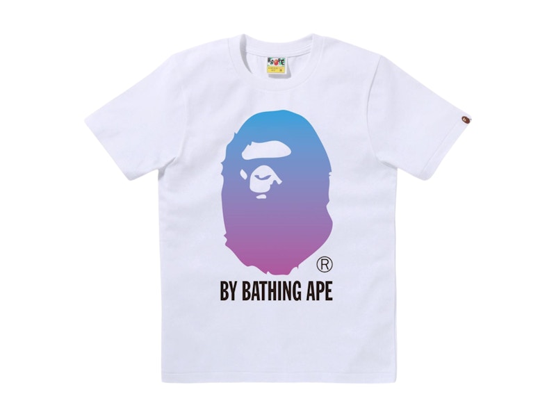 tシャツ GRADATION BY BATHING APE TEE レディース BAPE Women's Gradation By Bathing Ape Tee White - SS25 - US