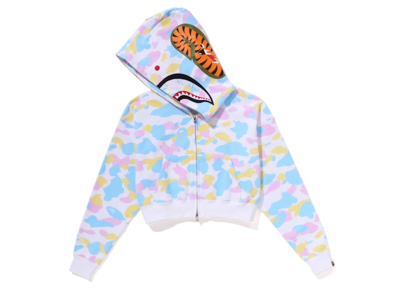 Bape cropped hoodie new arrivals