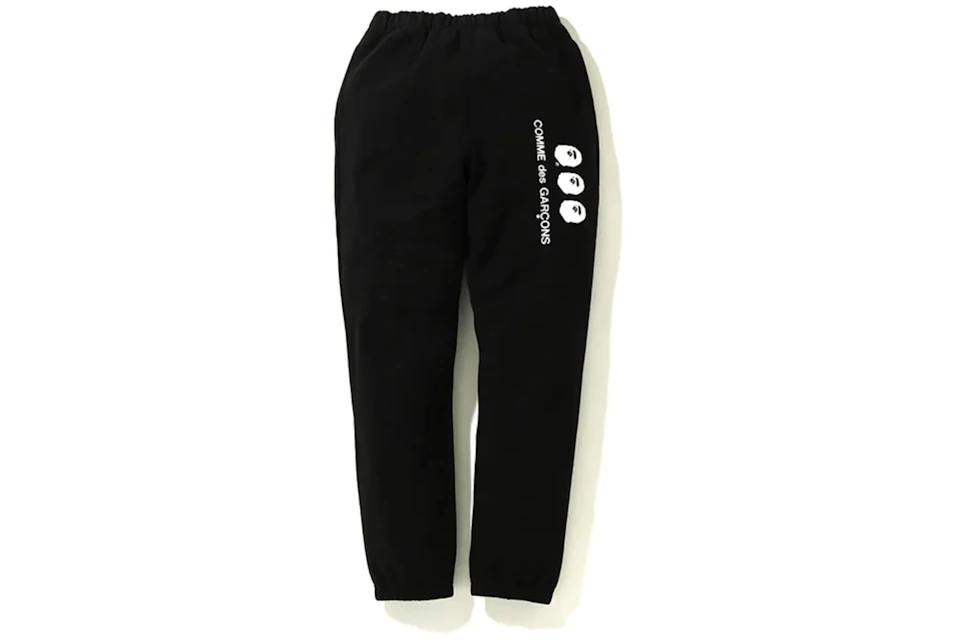 Bape X Cdg Osaka Sweatpants Black Fw20