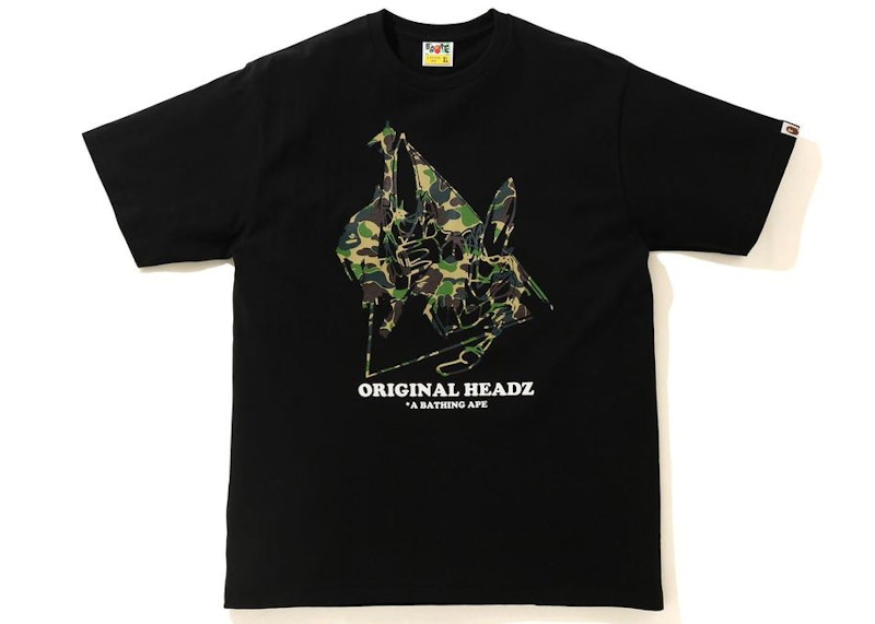 BAPE x UNKLE POINTMAN Logo T-shirt Black Men's SS21 US