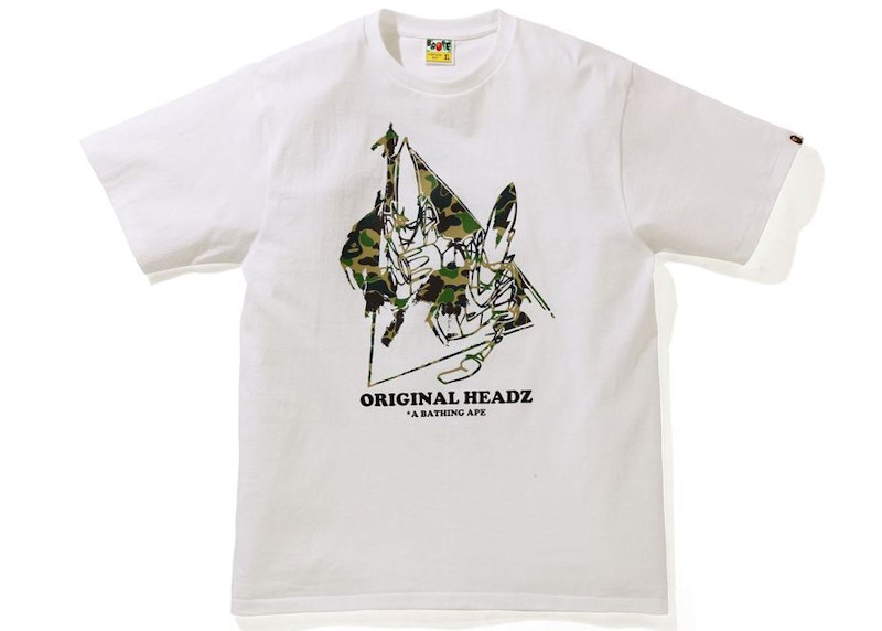 BAPE x UNKLE POINTMAN Logo T-shirt White Men's - SS21 - US