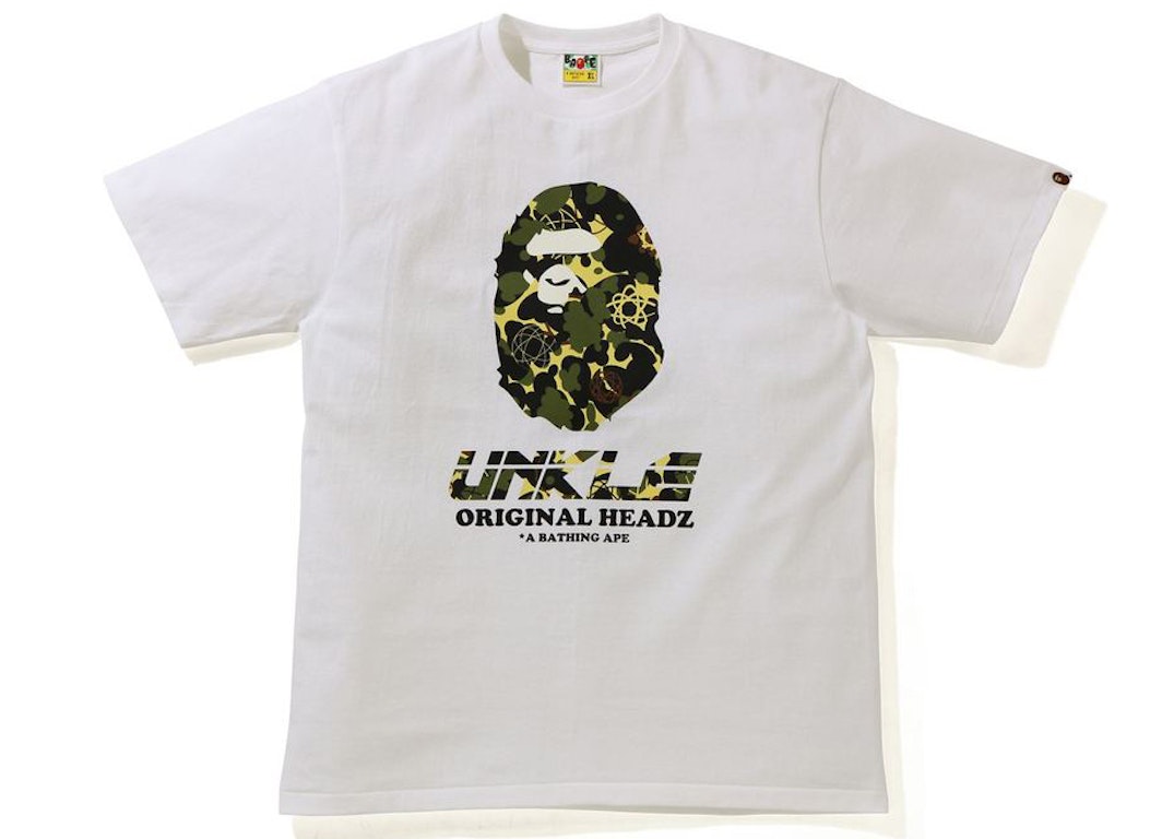Pre-owned Bape X Unkle T-shirt White