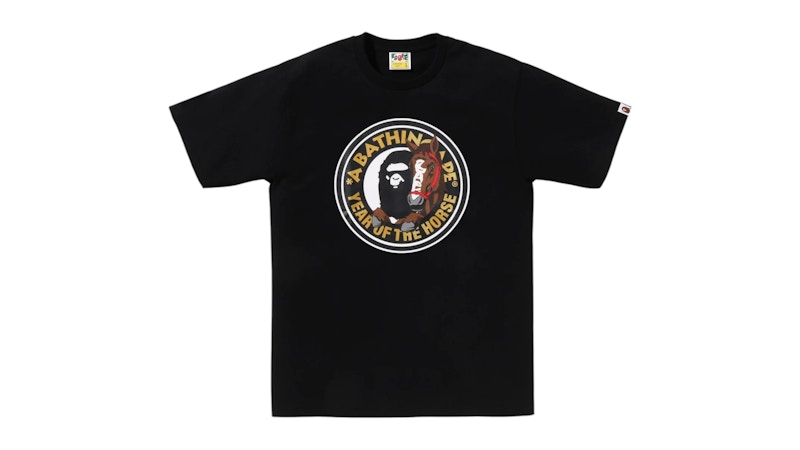 トップス 226 BAPE Star Print Polo Black Brown L トップス 226 BAPE Star Print Polo Black Brown L トップス 226 BAPE