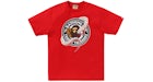 BAPE Year Of The Snake Tee Red