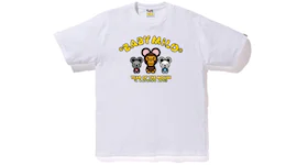 BAPE Year of The Mouse Baby Milo Tee White