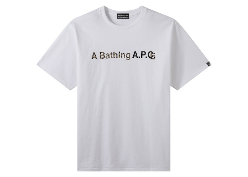 BAPE x A.P.C. A Bathing Ape Wide T-Shirt Black Men's - FW22 - US