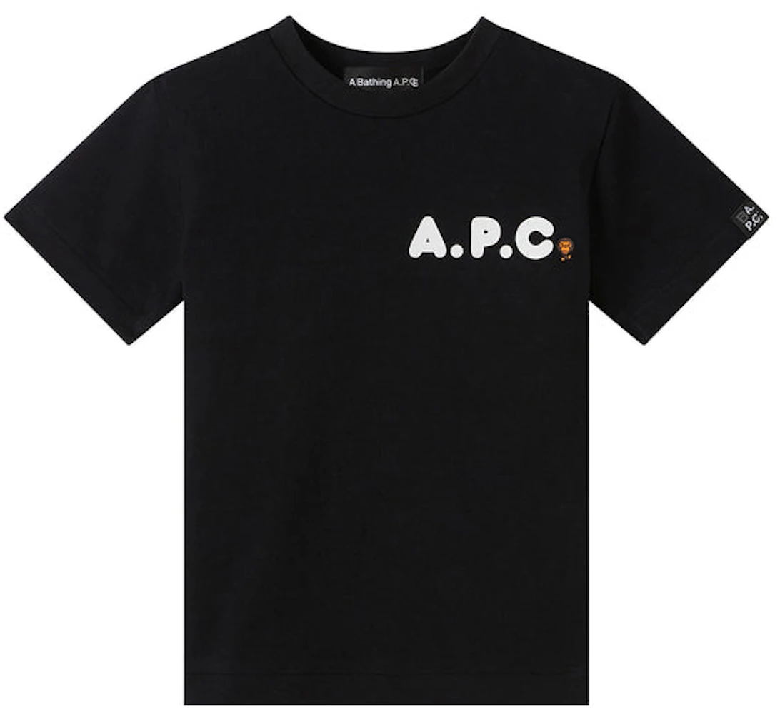 BAPE x A.P.C Kids Milo Ape I T-shirt Black Kids' - FW22 - US