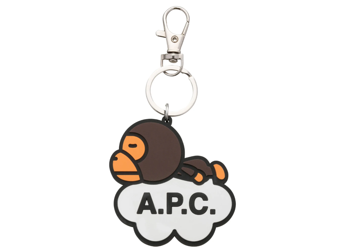 BAPE x A.P.C. Milo Keychain Brown - FW22 - US