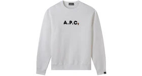 BAPE x A.P.C Tears Sweatshirt White