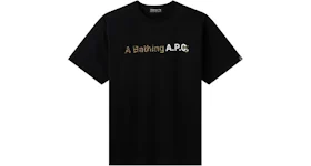 BAPE x A.P.C. Women's A Bathing Ape Wide T-Shirt Black