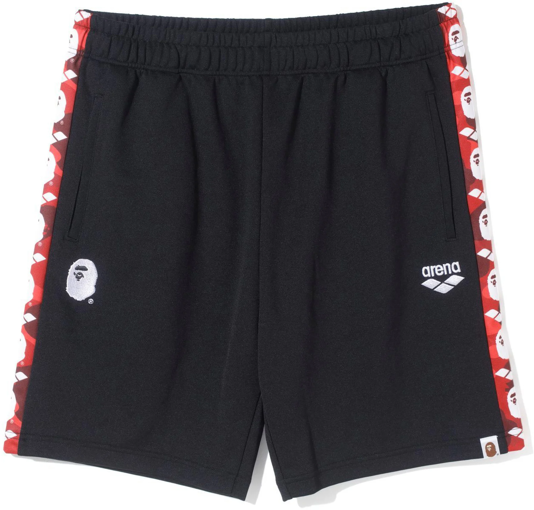 BAPE x Arena Jersey Shorts Black