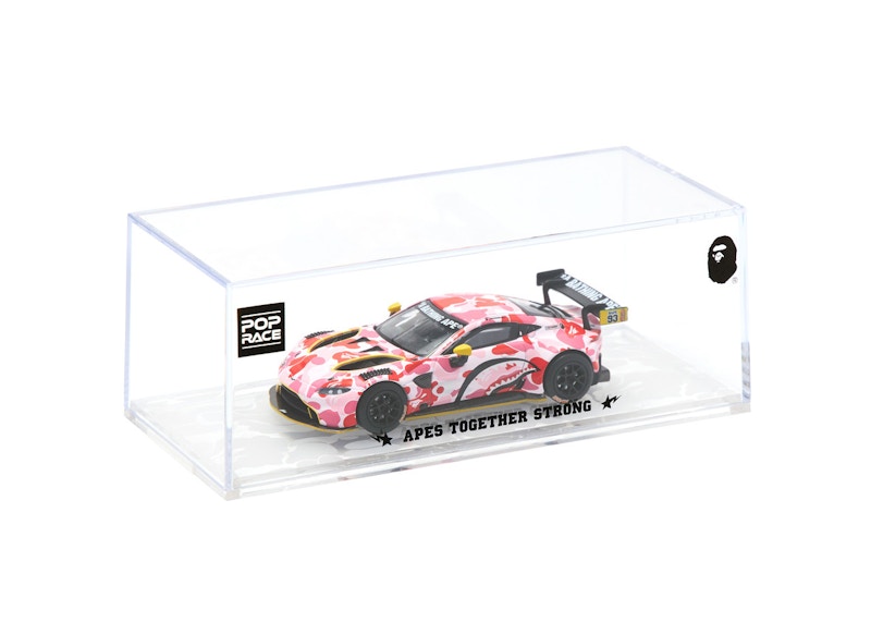 BAPE x POPRACE Aston Martin GT3 Pink