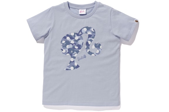 BAPE x Barbie Dot Camo Tee Blue