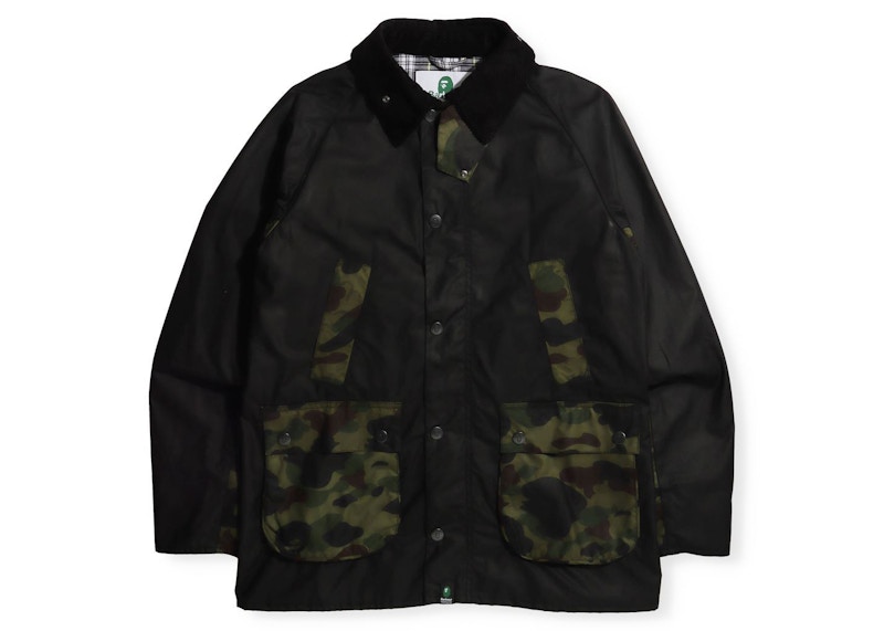 BAPE x Barbour 1st Camo Bedale Jacket Black Men's - FW21 - US