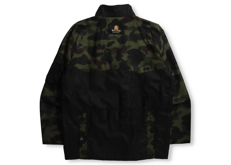 注目の福袋！ 21AW Barbour x BAPE 新品 CAMO JACKET RAIN ナイロン ...