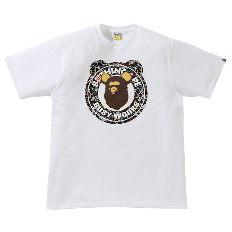 1ST CAMO SUPER BUSY WORKS TEE MENS – us.bape.com