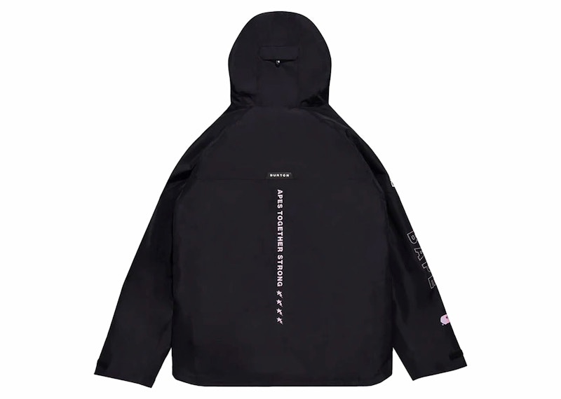 BAPE x Burton GORE TEX Pillowline Jacket Black