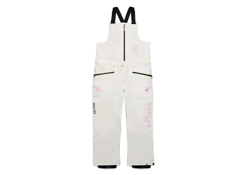 BAPE x Burton GTX Reserve Bib White