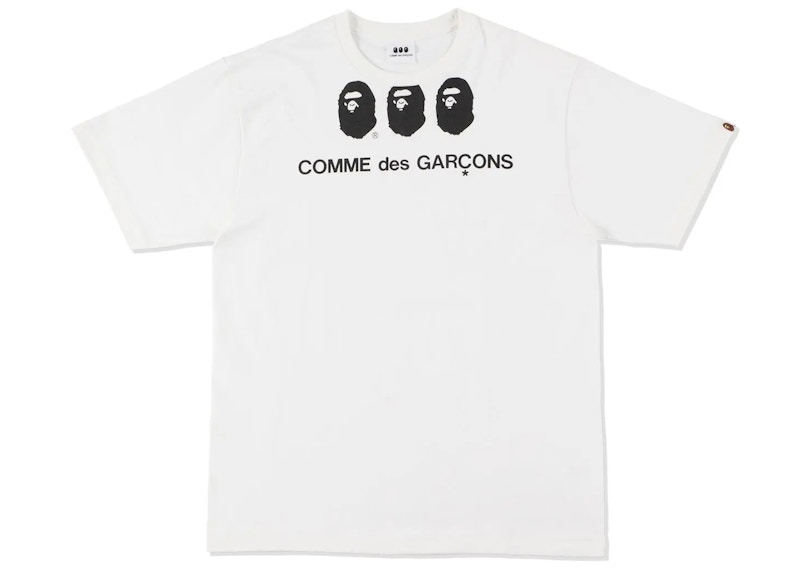 BAPE x CDG Osaka One Tee White Men's - SS21 - GB