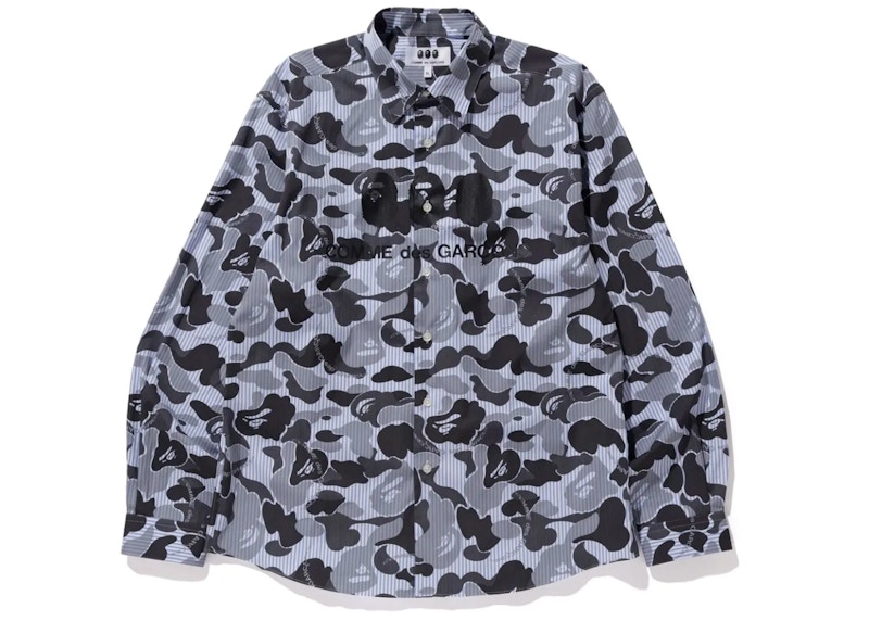 BAPE x CDG Osaka Shirt #1 Blue - FW20 Men's - US