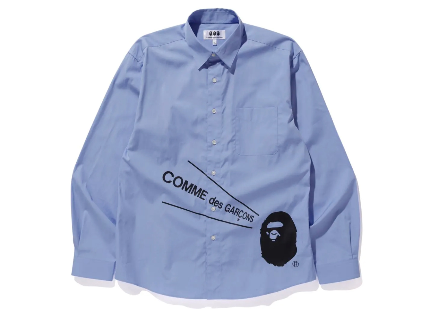 BAPE x CDG Osaka Shirt #2 Blue