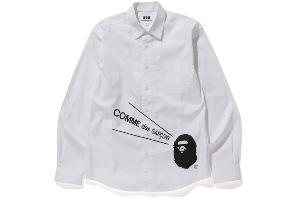 BAPE x CDG Osaka Shirt #2 White