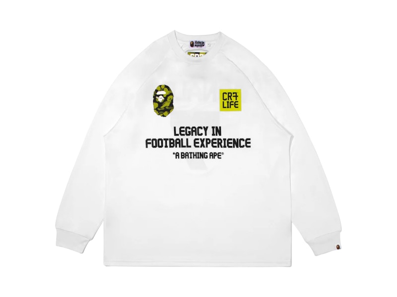 BAPE CR7 LIFE MULTI LOGO JERSEY XXLサイズ BAPE CR7 LIFE MULTI LOGO JERSEY XXLサイズ