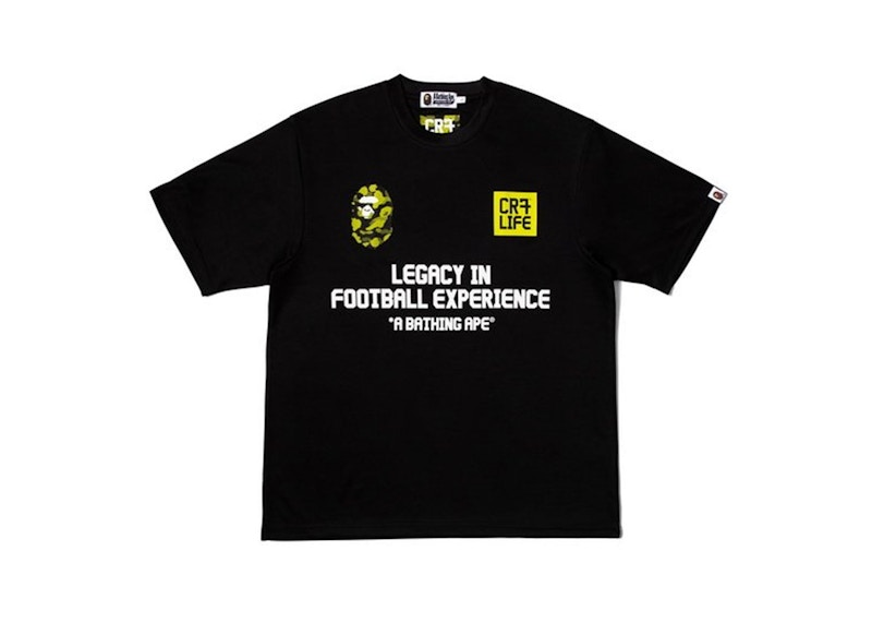 CR7 LIFE A BATHING APE Tシャツ XL CR7 LIFE A BATHING APE Tシャツ XL Bape x CR7 life new legacy