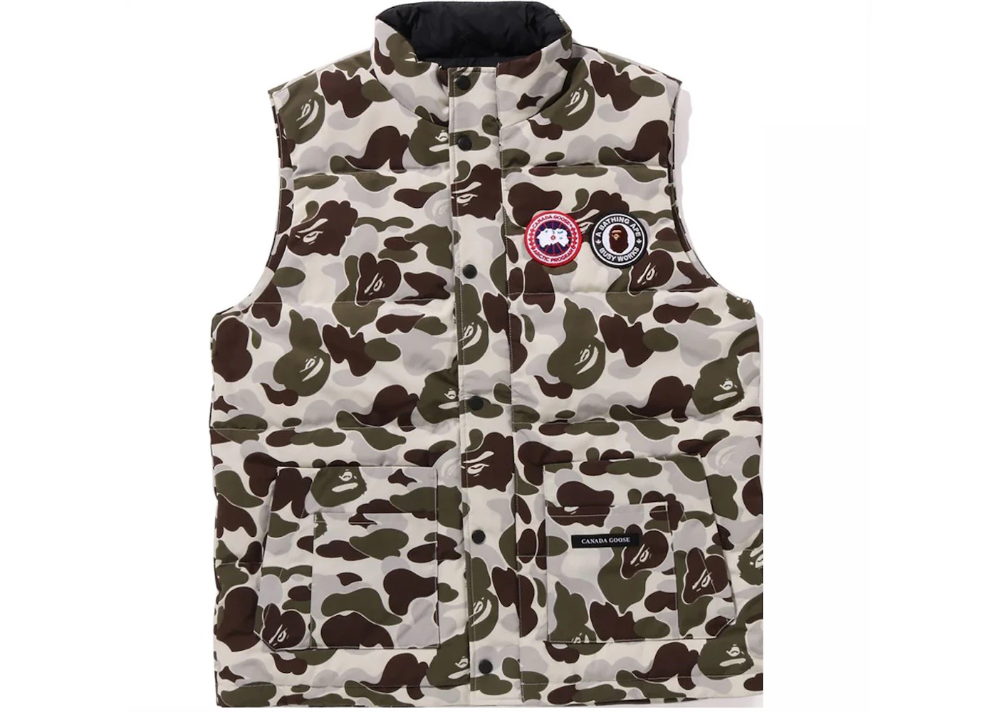 Canada goose freestyle vest camo Clearance
